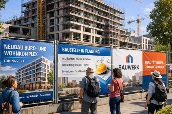 Lokale Aufmerksamkeit maximieren: So verhindert Ihre Baustelle teure Leerstände